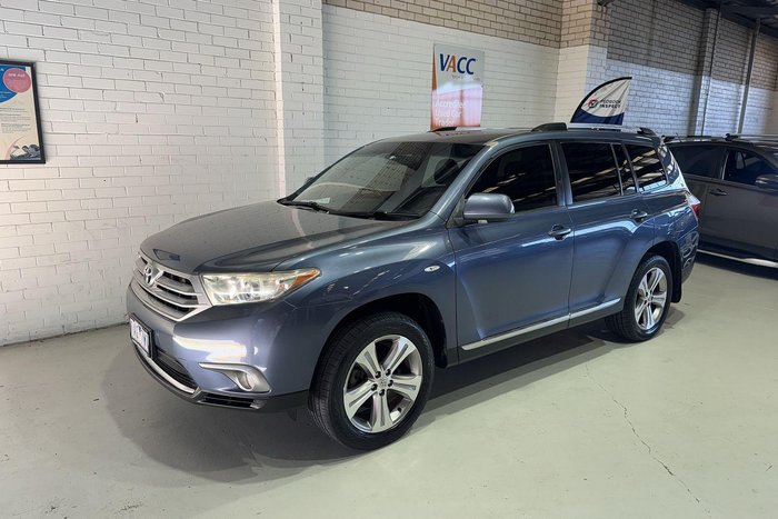2013 Toyota Kluger KX-S GSU45R AWD Tidal Blue