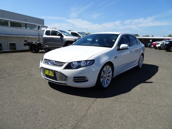 2014 Ford Falcon G6E Turbo FG MkII Winter White