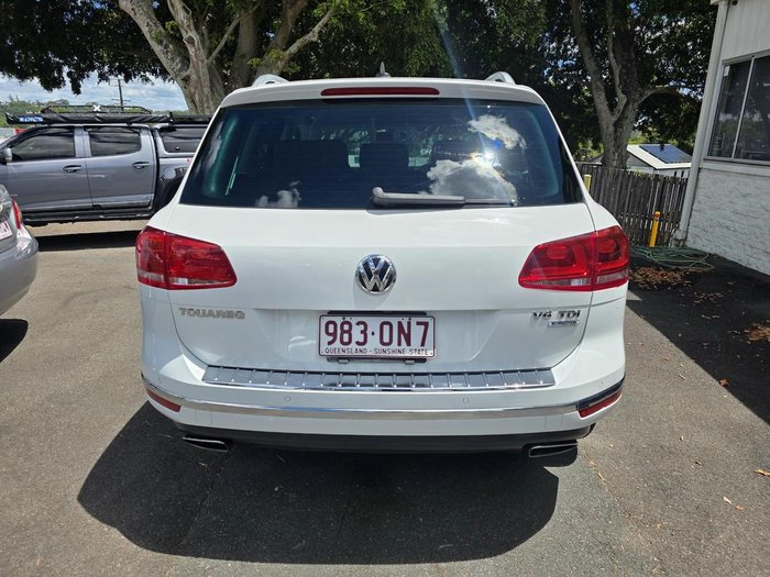 2015 Volkswagen Touareg V6 TDI 7P MY15 Four Wheel Drive Pure White