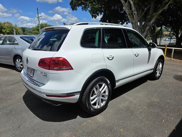 2015 Volkswagen Touareg V6 TDI 7P MY15 Four Wheel Drive Pure White