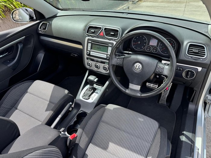 2007 Volkswagen Eos FSI 1F MY08 Silver Essence