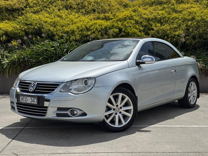 2007 Volkswagen Eos FSI 1F MY08 Silver Essence