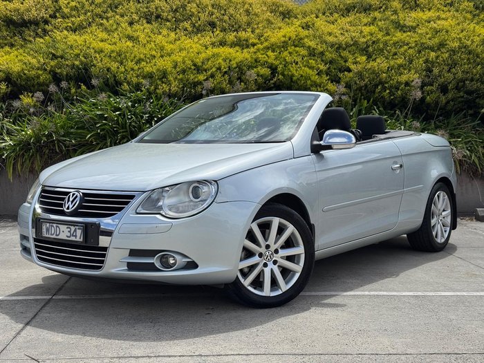 2007 Volkswagen Eos FSI 1F MY08 Silver Essence