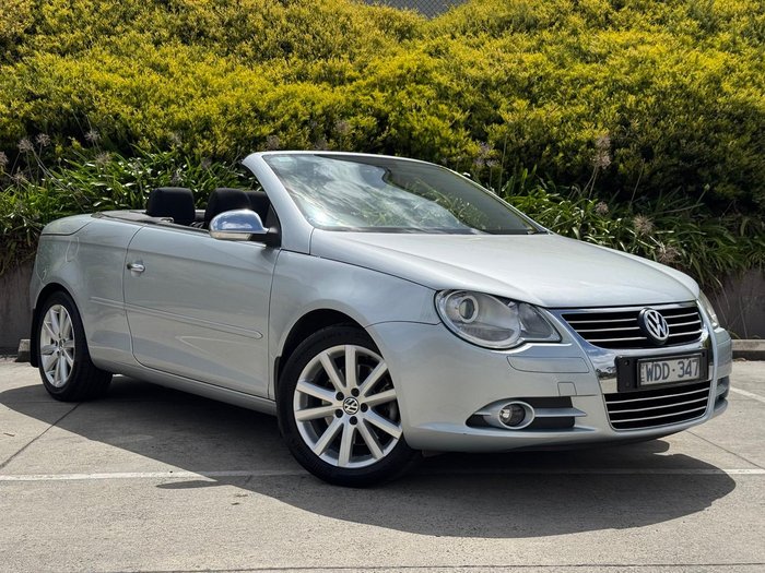 2007 Volkswagen Eos FSI 1F MY08 Silver Essence