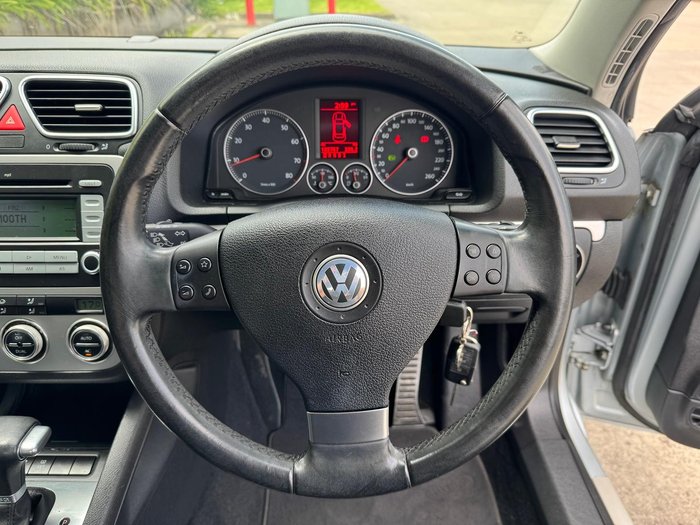 2007 Volkswagen Eos FSI 1F MY08 Silver Essence