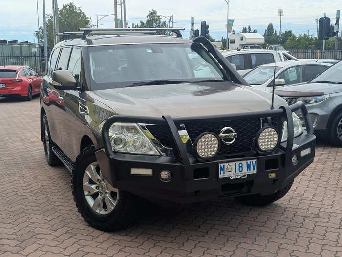 2013 Nissan Patrol Ti Y62 4X4 Dual Range Precision Grey