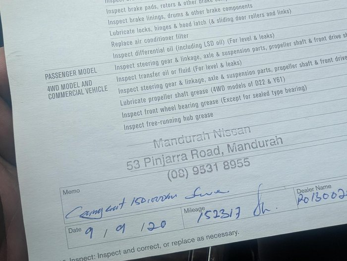 2013 Nissan Patrol Ti Y62 4X4 Dual Range Precision Grey