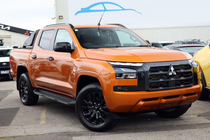 2025 Mitsubishi Triton GSR MV MY25 4X4 Dual Range Yamabuki Orange