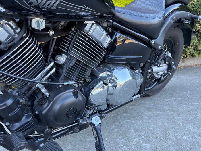 2018 Yamaha XVS650 V-STAR CUSTOM Black