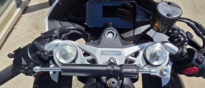 2025 CFMOTO 2025 CF MOTO 675CC 675SR-R ABS NEBULA WHITE