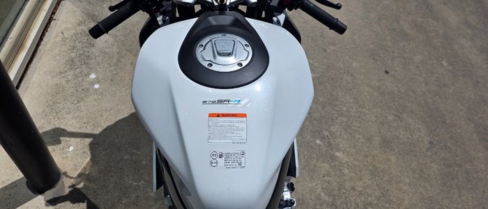 2025 CFMOTO 2025 CF MOTO 675CC 675SR-R ABS NEBULA WHITE