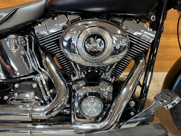 2009 Harley-davidson FLSTF FAT BOY Black