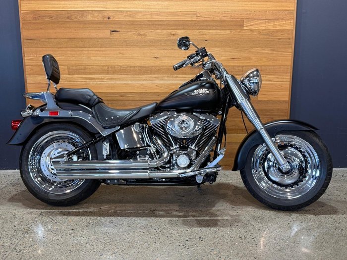 2009 Harley-davidson FLSTF FAT BOY Black