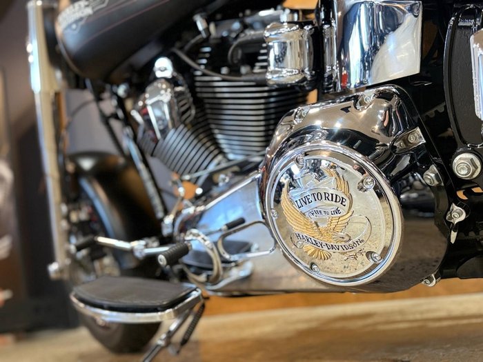 2009 Harley-davidson FLSTF FAT BOY Black