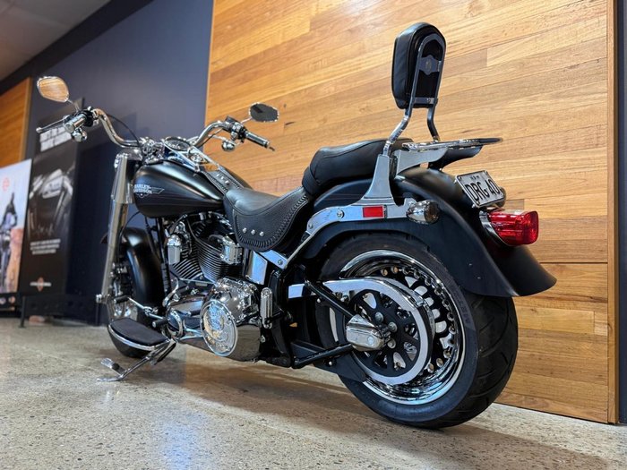 2009 Harley-davidson FLSTF FAT BOY Black