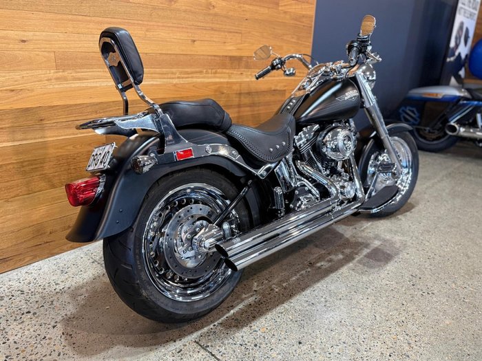 2009 Harley-davidson FLSTF FAT BOY Black