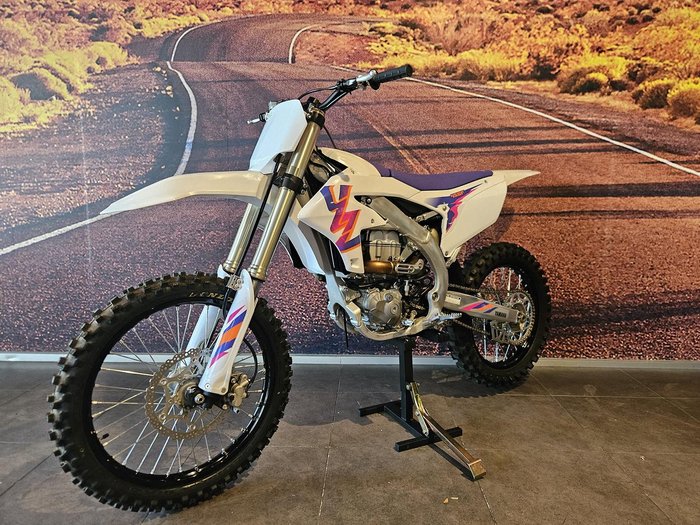 2023 Yamaha YZ450F 50th Anniversary YZ White