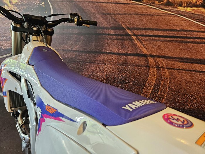 2023 Yamaha YZ450F 50th Anniversary YZ White