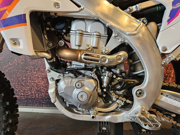 2023 Yamaha YZ450F 50th Anniversary YZ White