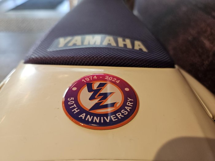 2023 Yamaha YZ450F 50th Anniversary YZ White