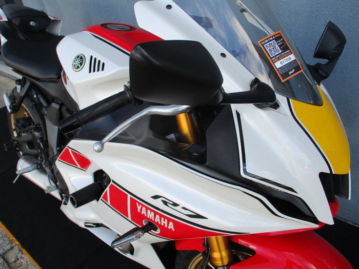 2022 Yamaha YZF-R7HOWGP 60TH ANNIV WHITE/RED