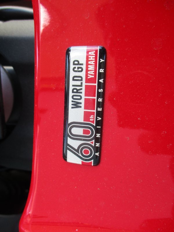 2022 Yamaha YZF-R7HOWGP 60TH ANNIV WHITE/RED