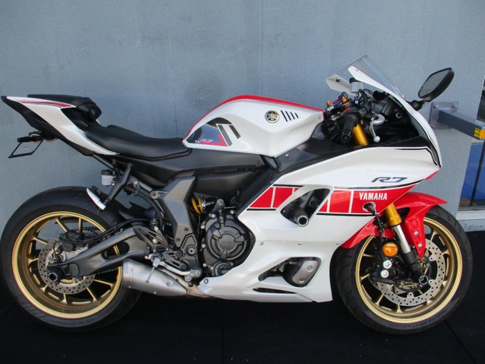 2022 Yamaha YZF-R7HOWGP 60TH ANNIV WHITE/RED
