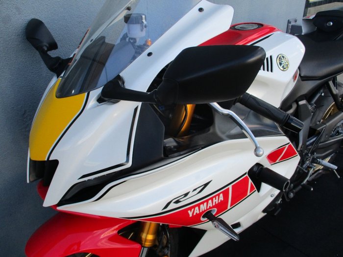 2022 Yamaha YZF-R7HOWGP 60TH ANNIV WHITE/RED
