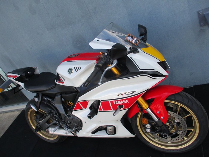 2022 Yamaha YZF-R7HOWGP 60TH ANNIV WHITE/RED