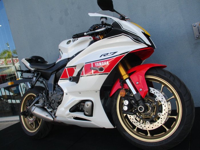 2022 Yamaha YZF-R7HOWGP 60TH ANNIV WHITE/RED
