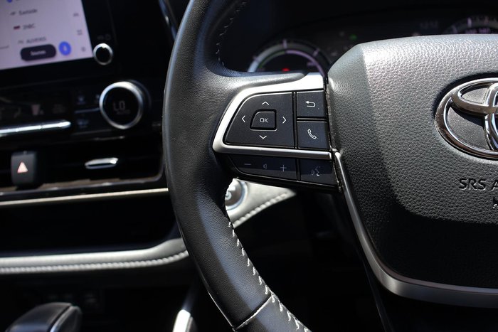 2023 Toyota Kluger GX AXUH78R 4X4 On Demand Frosted White