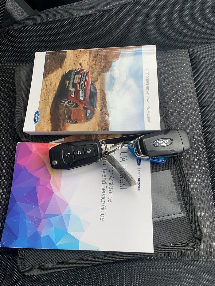 2018 Ford Everest Trend UA MY18 4X4 Dual Range Arctic White