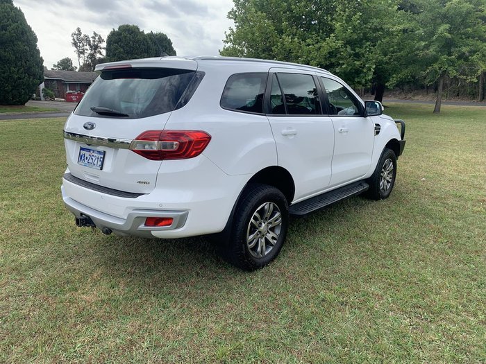 2018 Ford Everest Trend UA MY18 4X4 Dual Range Arctic White