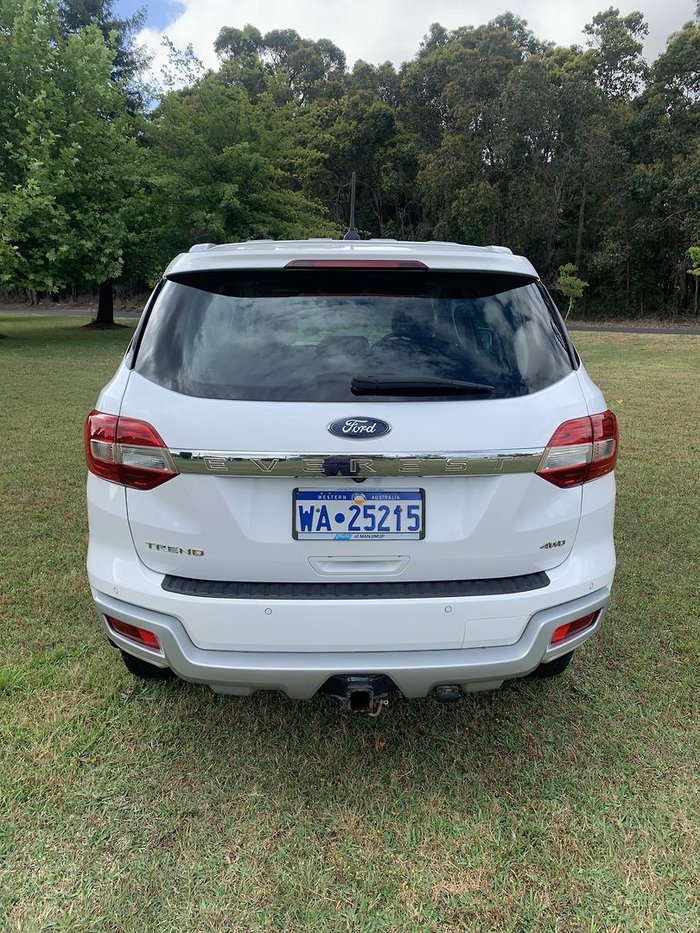 2018 Ford Everest Trend UA MY18 4X4 Dual Range Arctic White