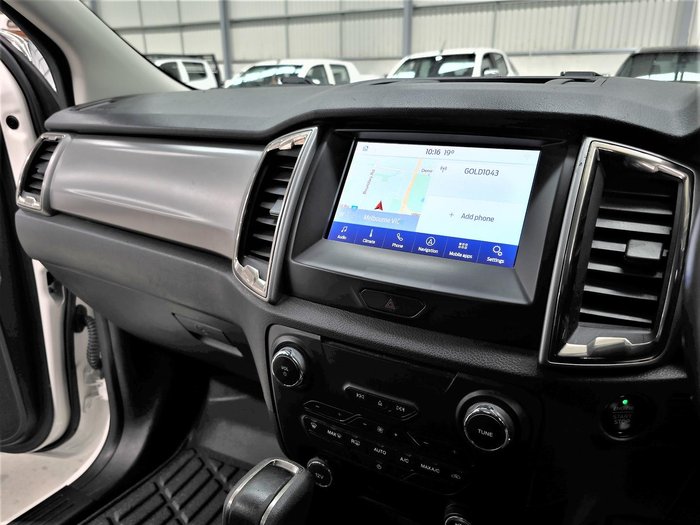 2020 Ford Ranger XLT PX MkIII MY20.75 4X4 Dual Range Arctic White