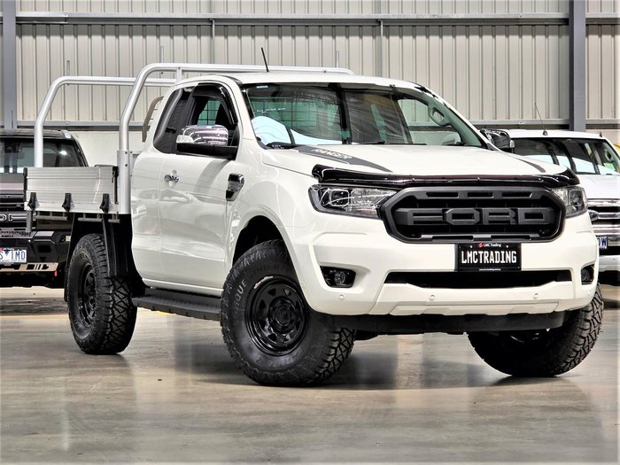 2020 Ford Ranger XLT PX MkIII MY20.75 4X4 Dual Range Arctic White