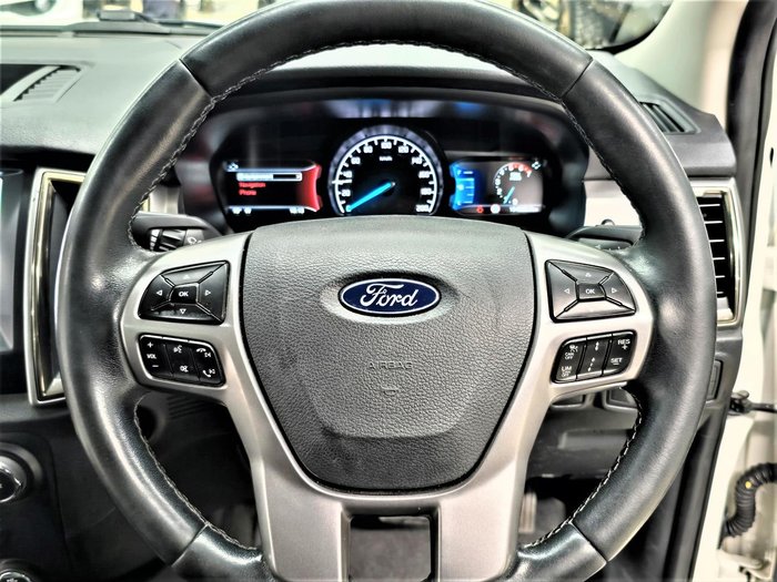 2020 Ford Ranger XLT PX MkIII MY20.75 4X4 Dual Range Arctic White