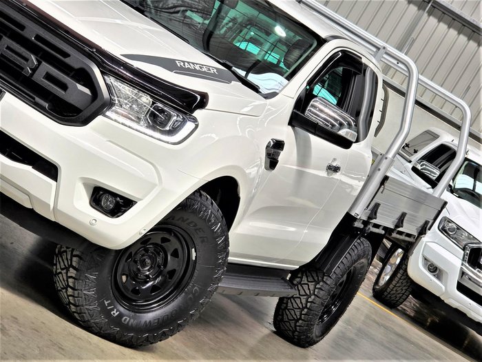 2020 Ford Ranger XLT PX MkIII MY20.75 4X4 Dual Range Arctic White