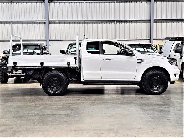 2020 Ford Ranger XLT PX MkIII MY20.75 4X4 Dual Range Arctic White