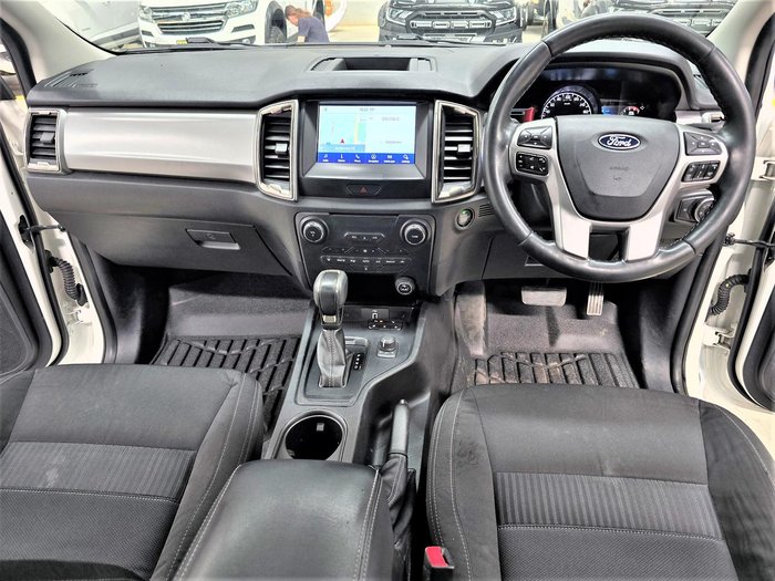 2020 Ford Ranger XLT PX MkIII MY20.75 4X4 Dual Range Arctic White