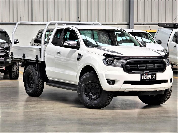 2020 Ford Ranger XLT PX MkIII MY20.75 4X4 Dual Range Arctic White