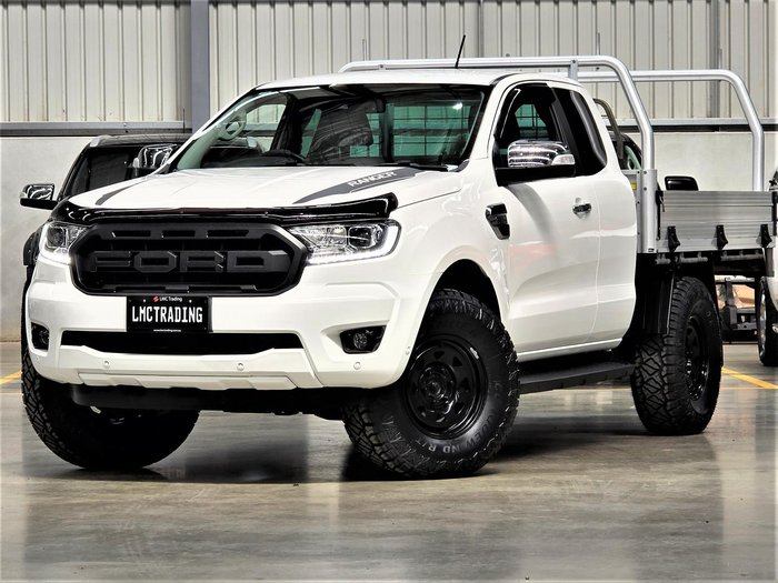 2020 Ford Ranger XLT PX MkIII MY20.75 4X4 Dual Range Arctic White