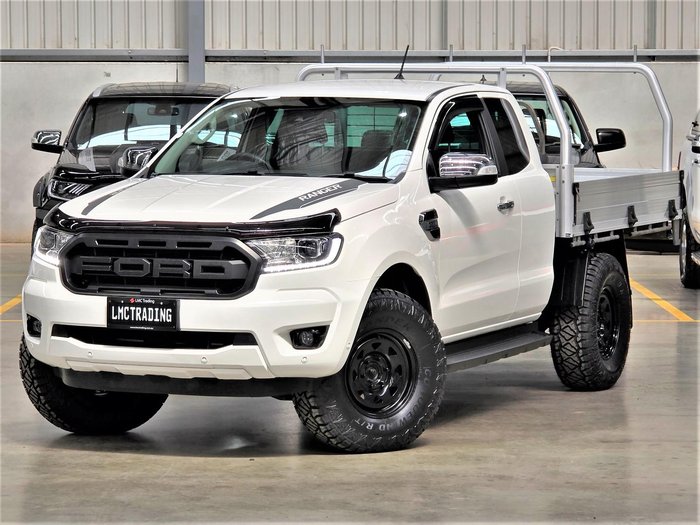 2020 Ford Ranger XLT PX MkIII MY20.75 4X4 Dual Range Arctic White