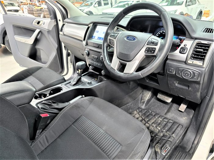 2020 Ford Ranger XLT PX MkIII MY20.75 4X4 Dual Range Arctic White