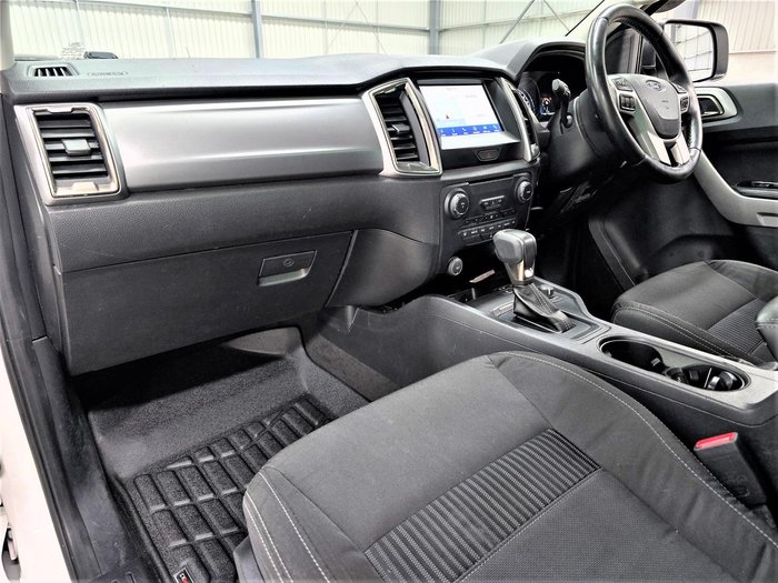 2020 Ford Ranger XLT PX MkIII MY20.75 4X4 Dual Range Arctic White