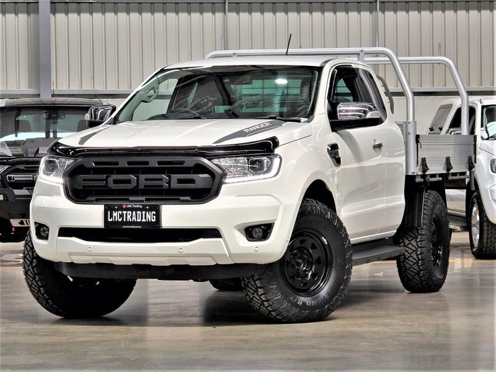 2020 Ford Ranger XLT PX MkIII MY20.75 4X4 Dual Range Arctic White
