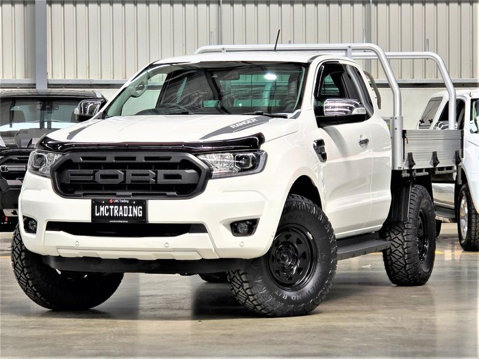 2020 Ford Ranger XLT PX MkIII MY20.75 4X4 Dual Range Arctic White