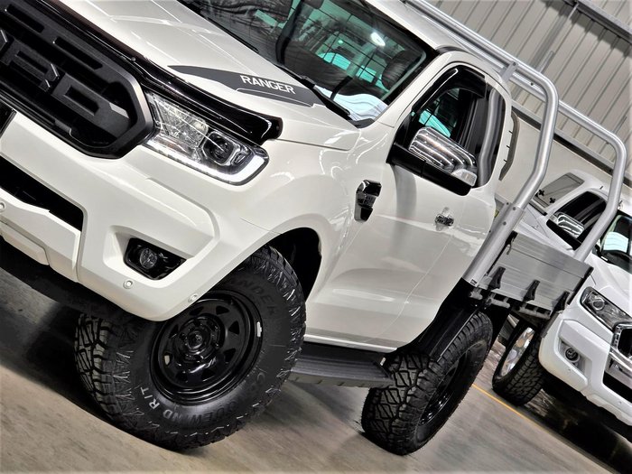 2020 Ford Ranger XLT PX MkIII MY20.75 4X4 Dual Range Arctic White