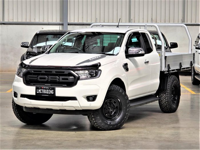 2020 Ford Ranger XLT PX MkIII MY20.75 4X4 Dual Range Arctic White
