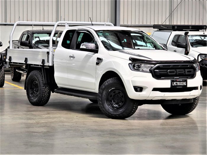 2020 Ford Ranger XLT PX MkIII MY20.75 4X4 Dual Range Arctic White